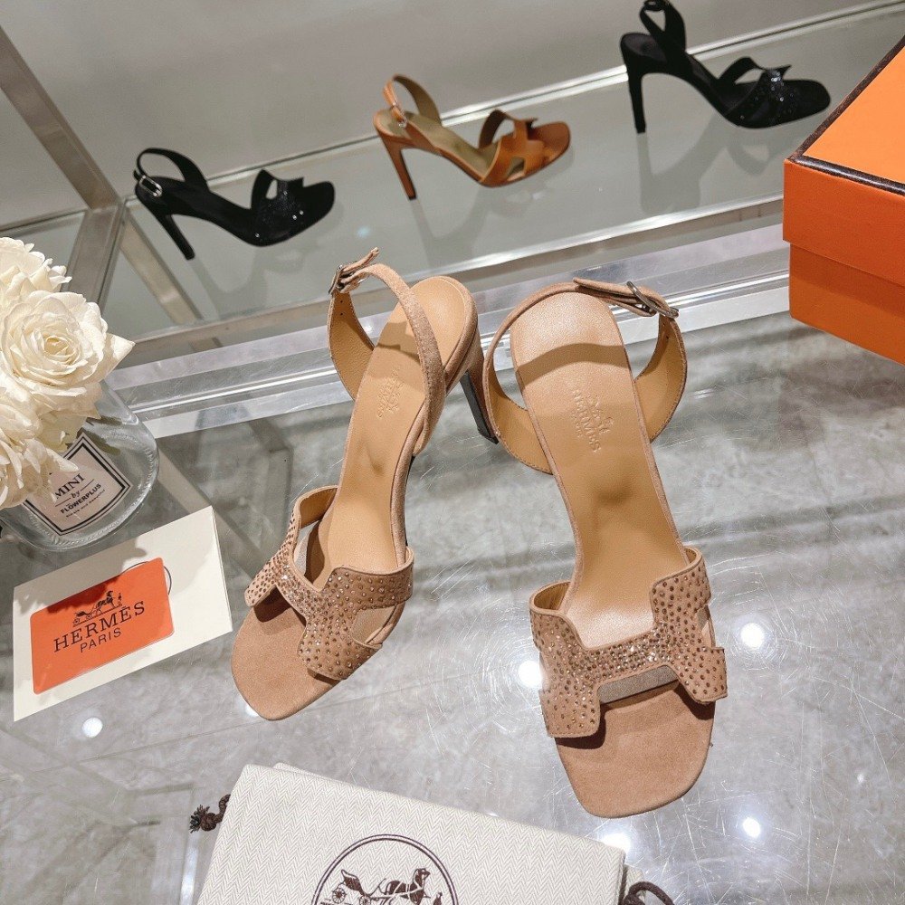 エルメス　ハイヒール　サンダル　ELLA 105 Ella 105 sandal | Hermès UAE